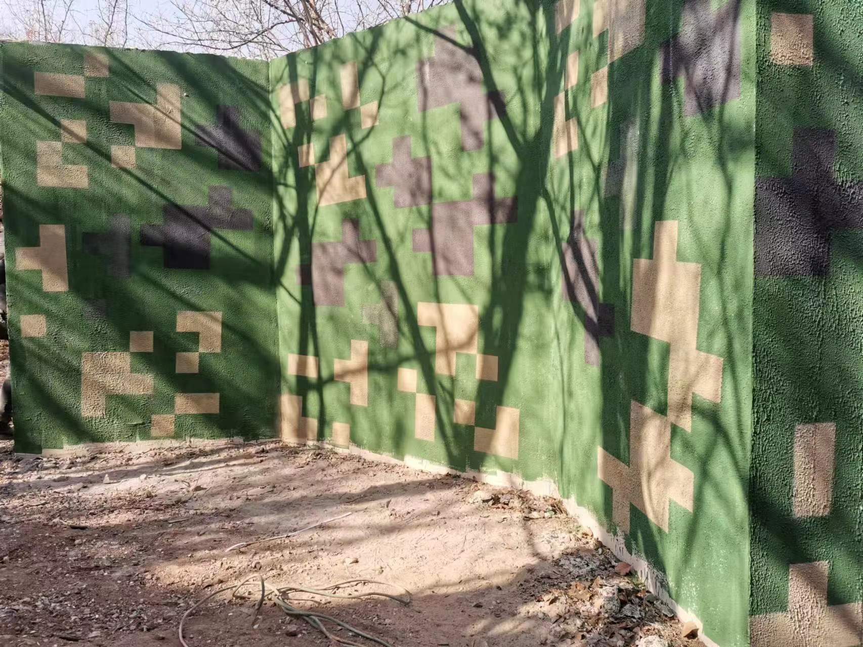 贵港外墙迷彩漆需综合考虑涂